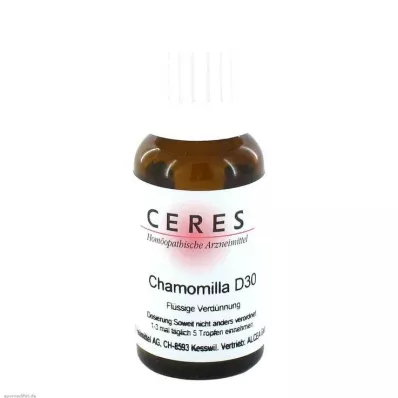 CERES CHAMOMILLA D30, 20 ml