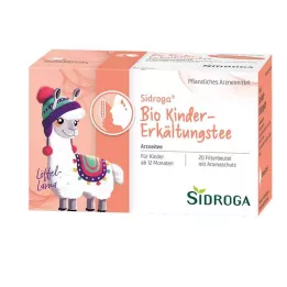 SIDROGA Sachets filtres de thé froid bio pour enfants, 20 x 1,5 g