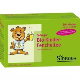 SIDROGA Bio Childrens Fish Tea Filter Sac, 20x2,0 g