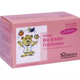 SIDROGA Bio Childrens Fruit Tea Filter Sac, 20x1,5 g