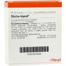 STICTA INJEEL Ampoules, 10 pc