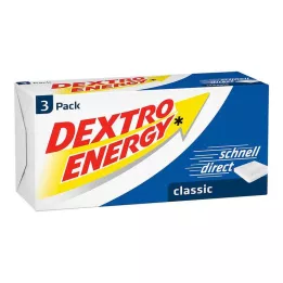 DEXTRO ENERGEN dés classiques, 3 pièces