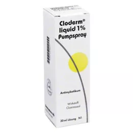 CLODERM Spray liquide à 1 %, 30 ml