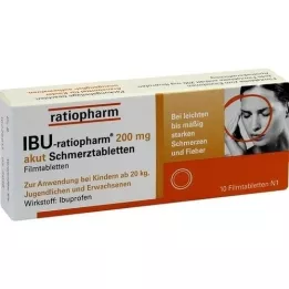 IBU-RATIOPHARM 200 mg de douleur aiguë