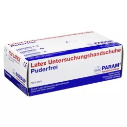 HANDSCHUHE Latex jetable sans poudre S, 100 pcs