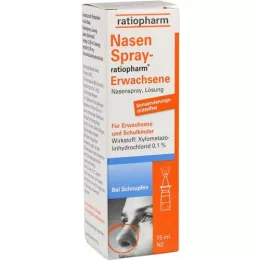 Spray nasalratiopharm Adults Cons., 15 ml