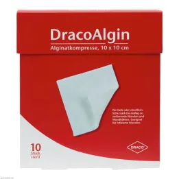 Dracoalgin 10x10cm Alginate K, 10 pc