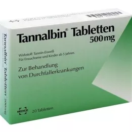 TANNALBIN Tablettes, 20 pc