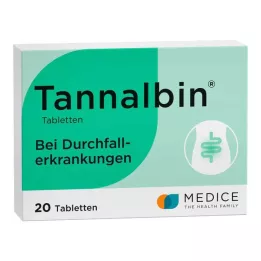 TANNALBIN Comprimés, 20 pièces