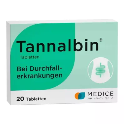 TANNALBIN Comprimés, 20 pièces