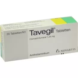 Tavegil Tablettes, 20 pc