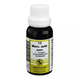 MERCURIUS SUBLIMATUS CORR.F complexe n ° 12 dilution, 20 ml