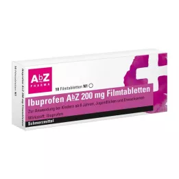 IBUPROFEN Comprimés pelliculés AbZ 200 mg, 10 pcs