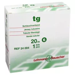 TG Bandage tubulaire taille 6 20 m blanc, 1 pièce