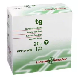 TG Bandage tubulaire taille 7 20 m blanc, 1 pièce