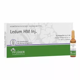 LEDUM HM Ampoules injectables, 10 pièces