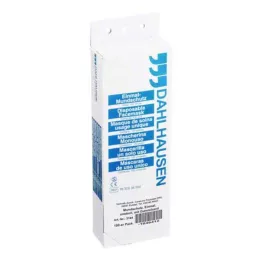 MUNDSCHUTZ PAPIERVLIES M. Gummiband Weiß, 100 pc