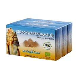 SCHWARZKÜMMEL ÄGYPT capsules pures, 180 pièces