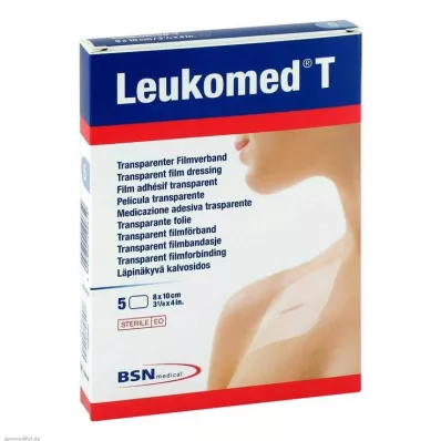 LEUKOMED pansement stérile transparent 8x10 cm, 5 pcs LEUKOMED pansement stérile transparent 8x10 cm, 5 pcs