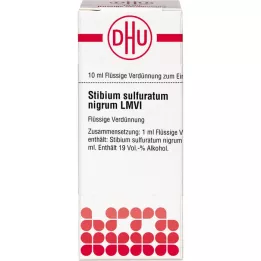 STIBIUM SULFURATUM NIGRUM LM VI Dilution, 10 ml