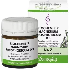 BIOCHEMIE 7 Magnésium phosphoricum D 3 comprimés, 80 pc