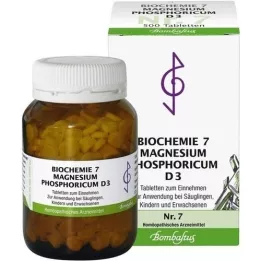 BIOCHEMIE 7 Magnésium phosphoricum D 3 comprimés, 500 pc