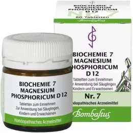 BIOCHEMIE 7 Magnésium phosphoricum D 12 comprimés, 80 pc
