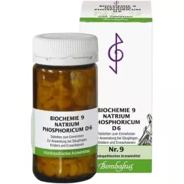 BIOCHEMIE 9 comprimés de sodium phosphoricum D 6, 200 pc