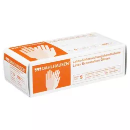 HANDSCHUHE Latex non poudré taille S, 100 pièces