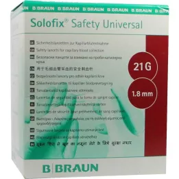 SOLOFIX Sécurité Univers.Lanzet.21 G 1,8 mm Stich., 200 pc