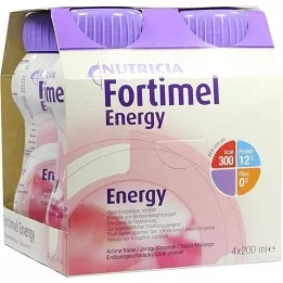 FORTIMEL Taste de la fraise énergétique, 4x200 ml