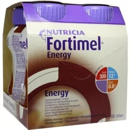 FORTIMEL Taste dénergie au chocolat, 4x200 ml