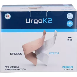 Système de compression URGOK2 10cm tour de cheville 25-32cm, 6 pièces