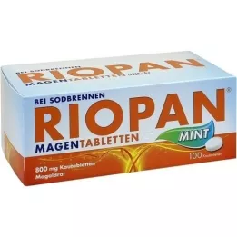 RIOPAN comprimés destomac Mint 800 mg comprimés à mâcher, 100 pc