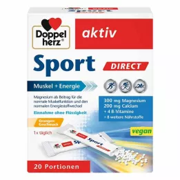 DOPPELHERZ Sport DIRECT Vitamines + minéraux, 20 pcs
