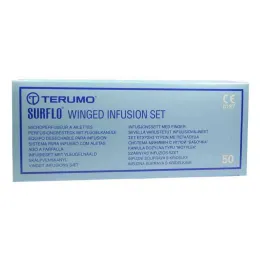 Set de perfusion Surflo 23 G 30 cm bleu (50 pièces)