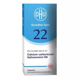 BIOCHEMIE DHU 22 comprimés de Calcium carbonicum D 6, 80 pcs