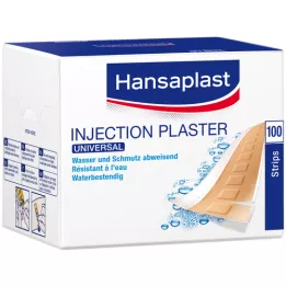 HANSAPLAST Universal injekt.pfl.strips waterres., 100 pc