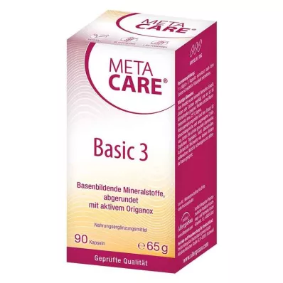 META-CARE Basic 3 gélules, 90 pcs