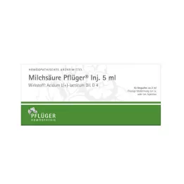 MILCHSÄURE Solution injectable Pflüger 5 ml, 50 unités