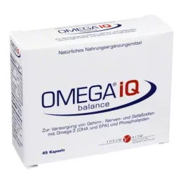 OMEGA IQ gélules, 45 pièces