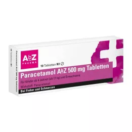 PARACETAMOL Comprimés dAbZ 500 mg, 10 pièces