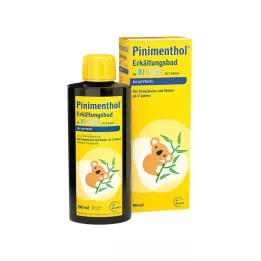 PINIMENTHOL Bain froid pour enfants à partir de 2 ans, Eucalyptus, 190 ml