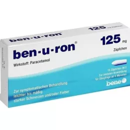BEN-U-RON 125 Mg Supositories, 10 pc