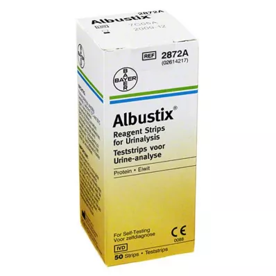 ALBUSTIX Bandelettes de test, 50 pièces