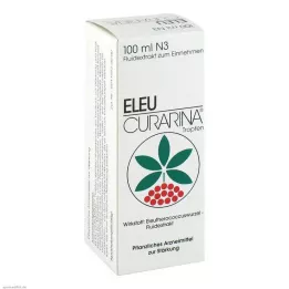 ELEU Curarina gouttes 1 ml Extrait fluide de racine de ginseng sibérien, 100 ml