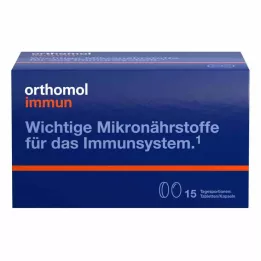 ORTHOMOL Pack combiné Immun 15 comprimés/gélules, 1 pièce