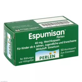 ESPUMISAN Capsules molles de Perlen, 50 pièces
