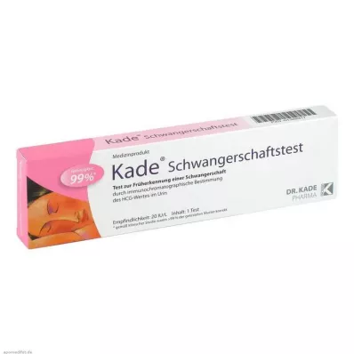 KADE Test de grossesse, 1 pièce KADE Test de grossesse, 1 pièce