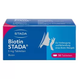 BIOTIN STADA Comprimés de 5 mg, 50 pièces